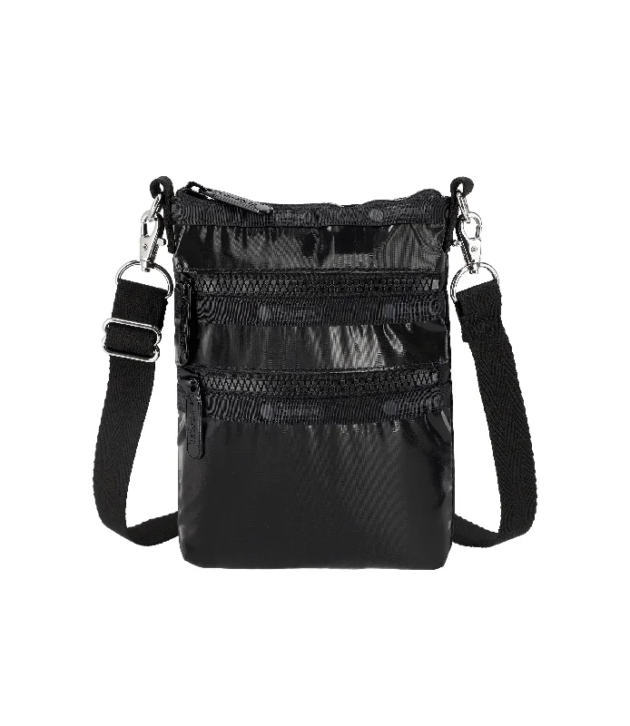 3-Zip Crossbody