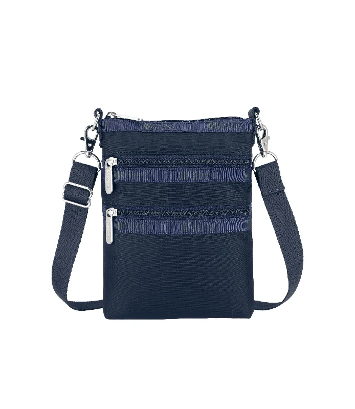 3-Zip Crossbody