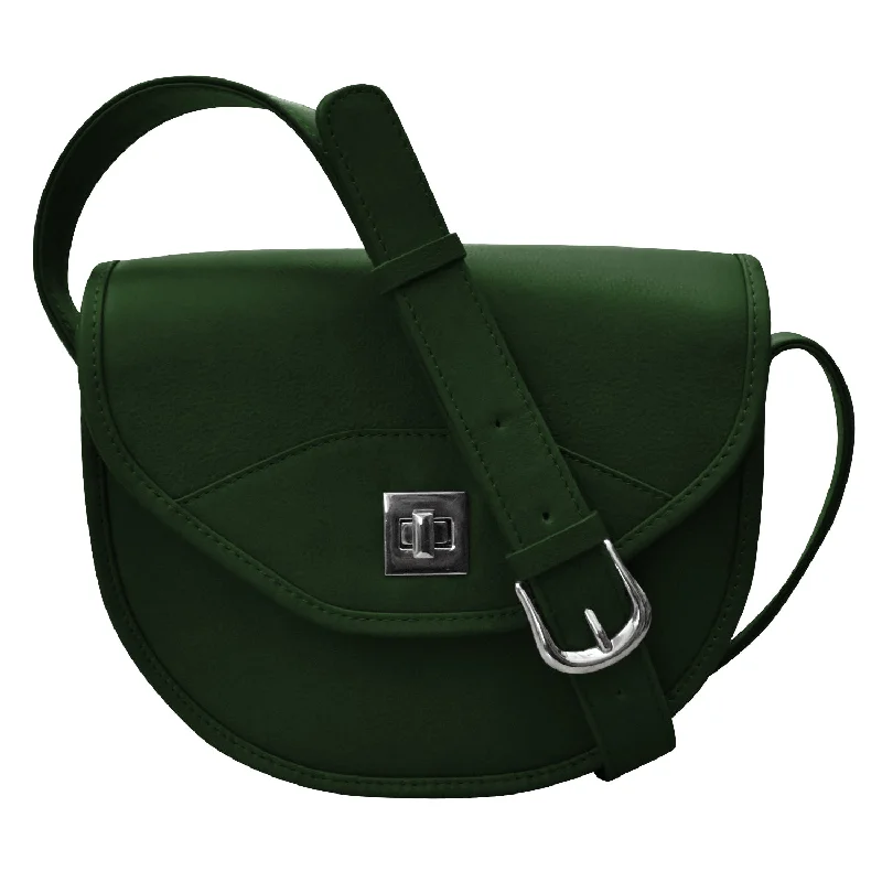 TURN-LOCK ROUND BOTTOM CROSSBODY