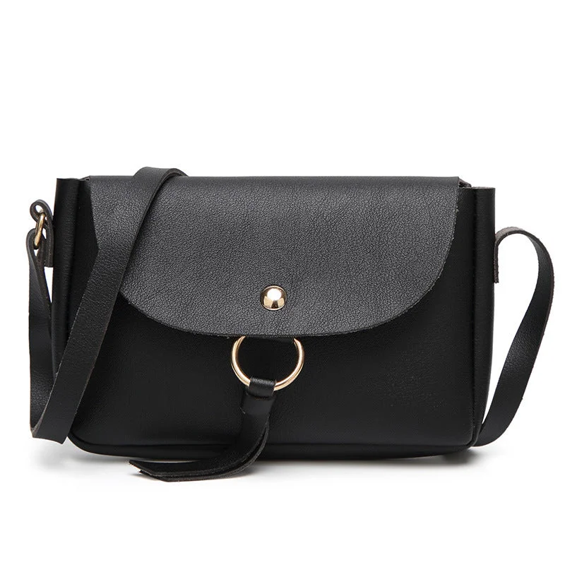 AnnaMouler New Fashion Ladies Shoulder Bag Black