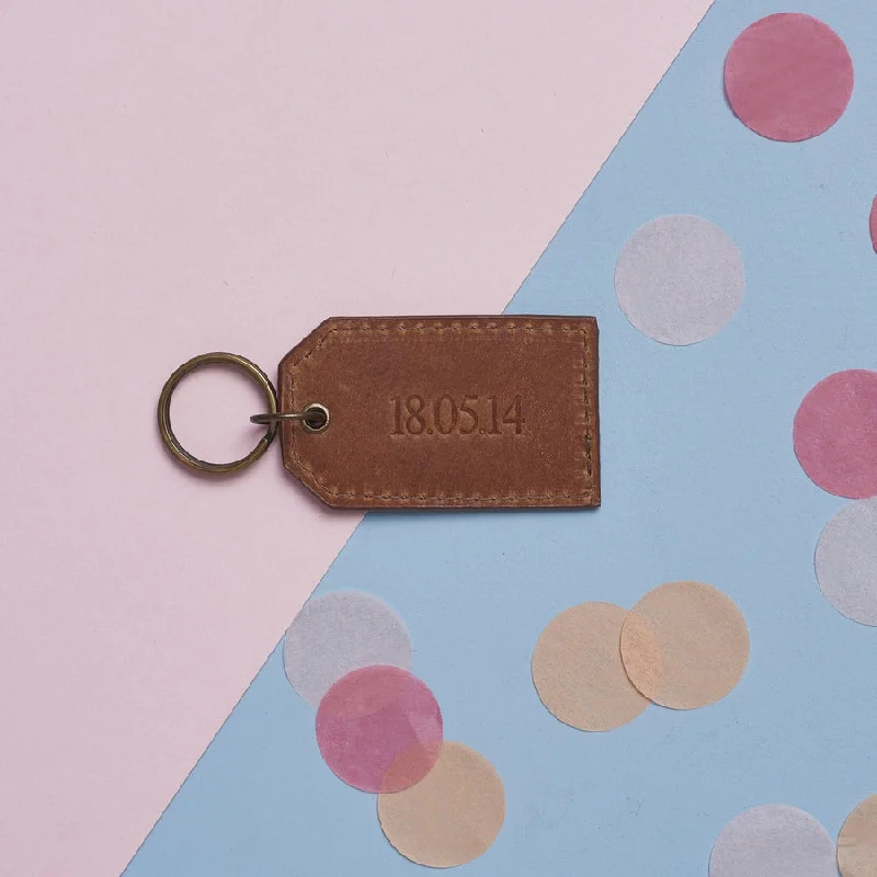 Anniversary Leather Key Ring