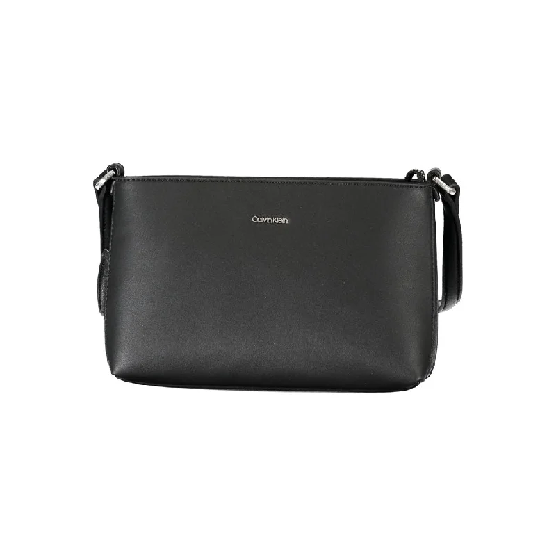 Calvin Klein Black Polyester Handbag