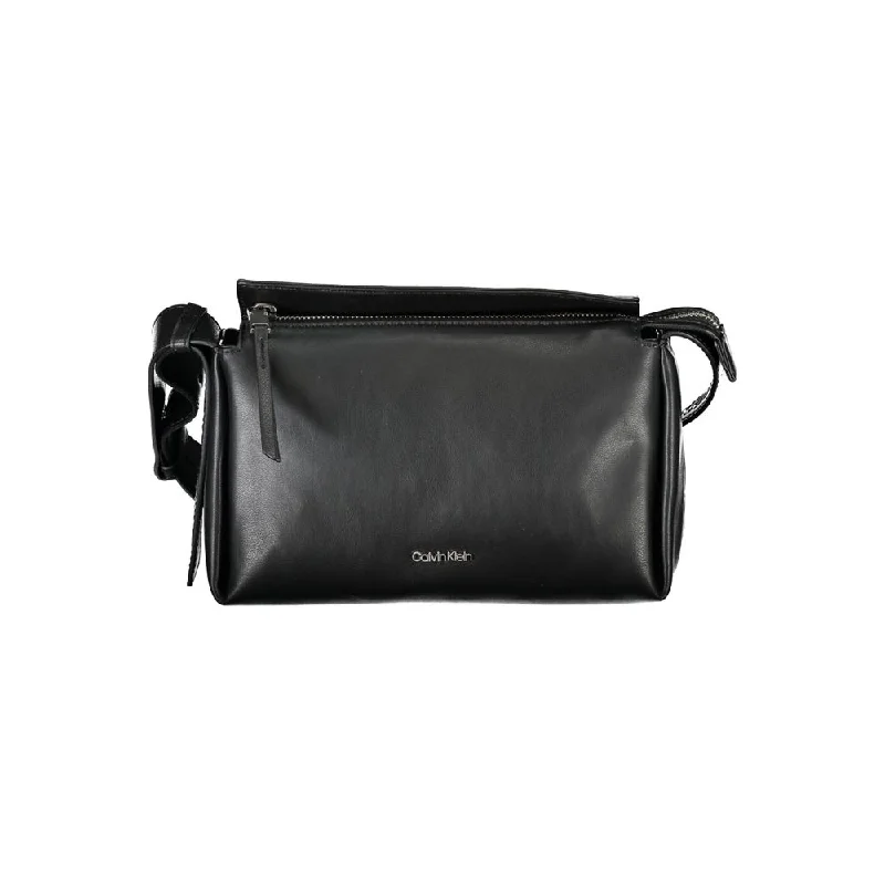 Calvin Klein Black Polyester Handbag