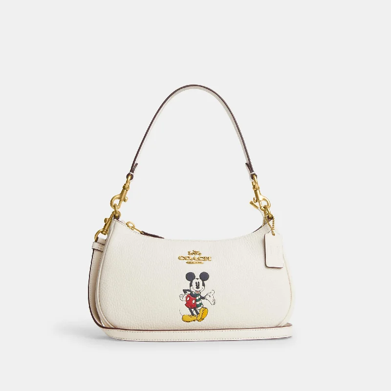 Coach Outlet Disney X Coach Teri Shoulder Bag With Mickey Mouse