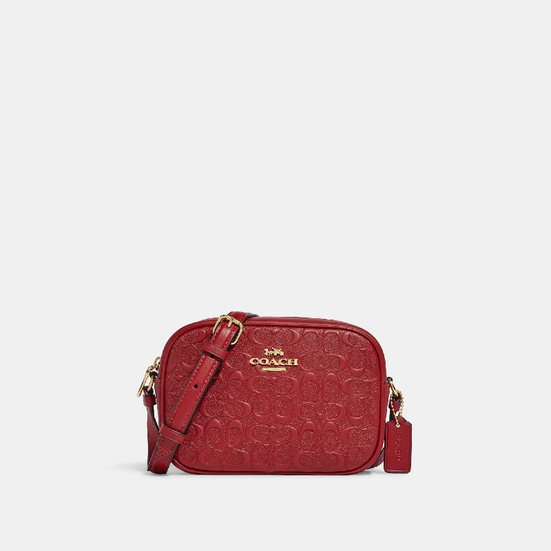 Coach Outlet Mini Jamie Camera Bag In Signature Leather