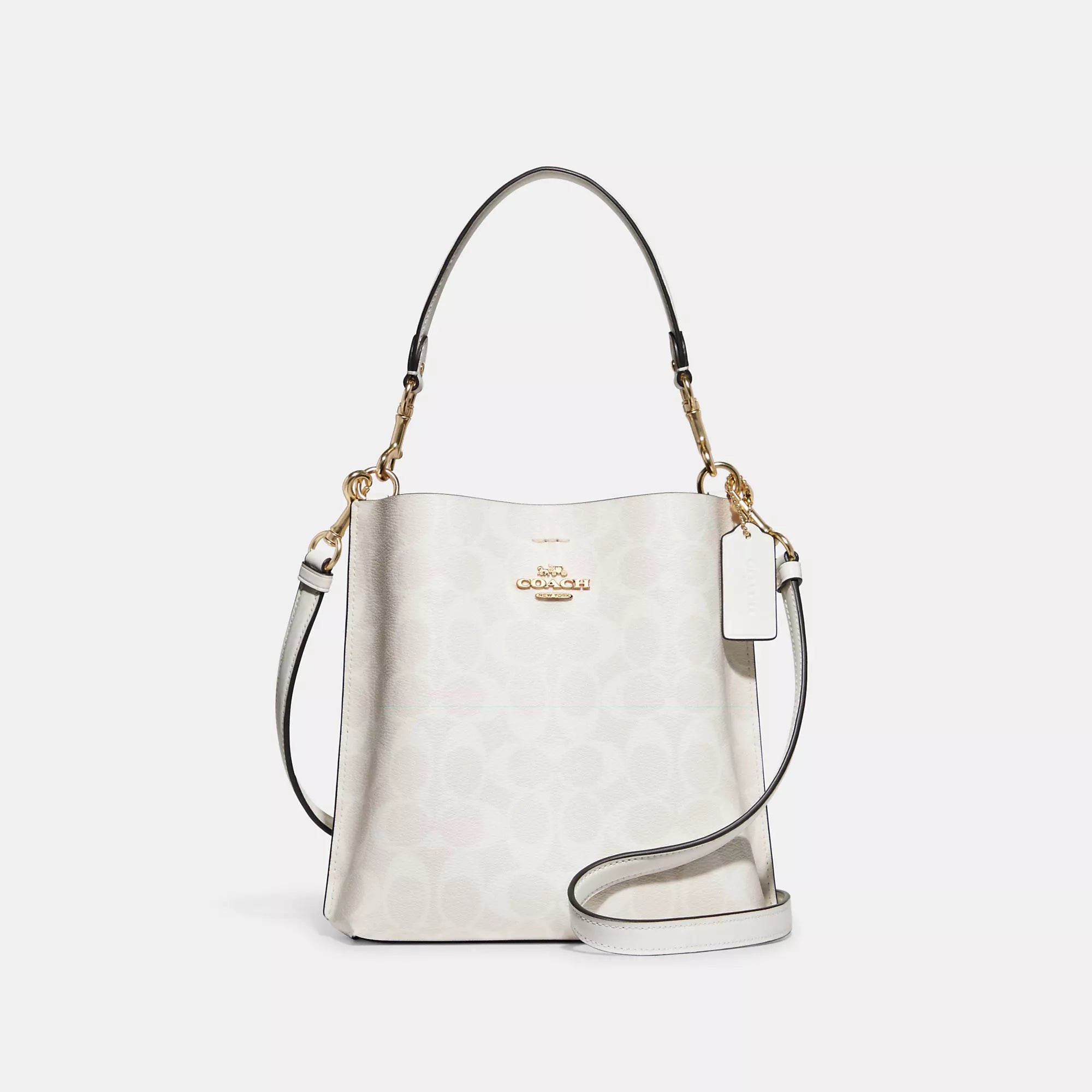 Coach Outlet Mollie Bucket Bag 22 In Signature Canvas