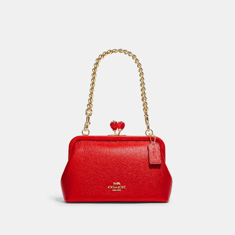 Coach Outlet Nora Kisslock Crossbody With Strawberry