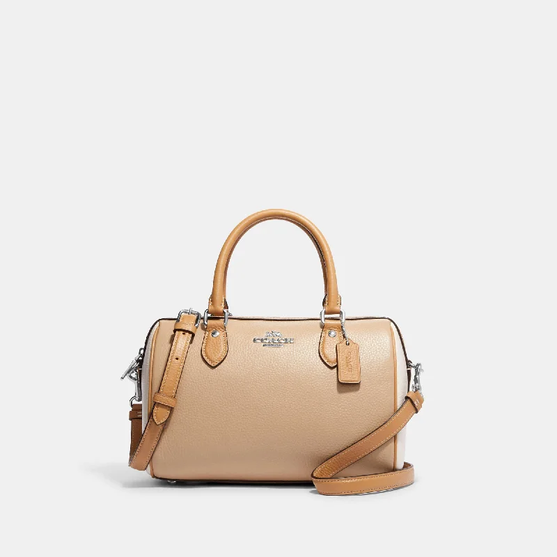 Coach Outlet Rowan Satchel In Colorblock