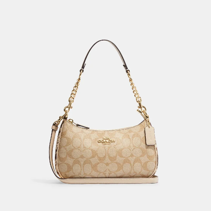 Coach Outlet Teri Shoulder Bag In Signature Canvas