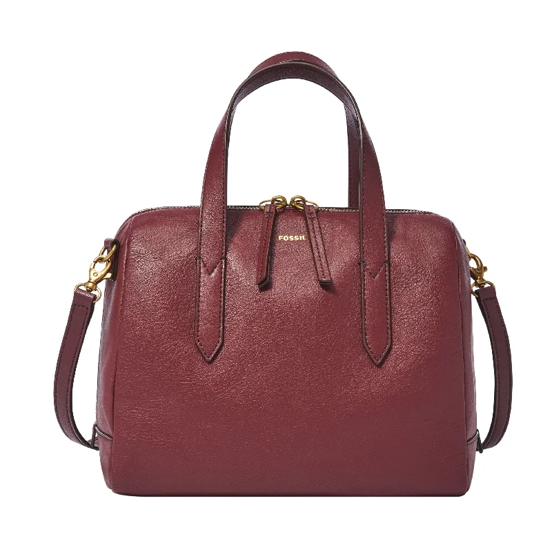 Fossil Women's Sydney LiteHide Leather Satchel