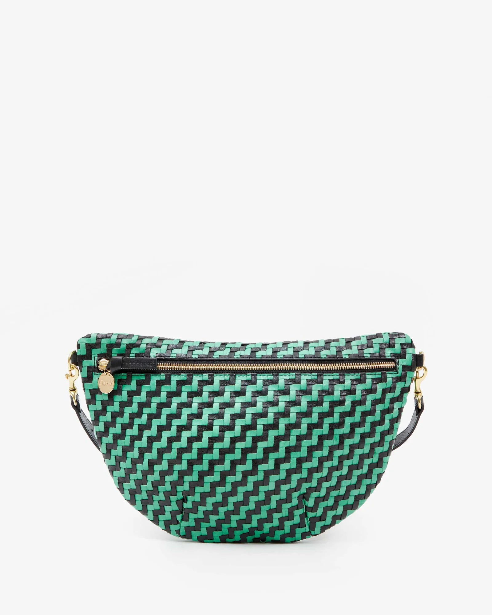 Grande Fanny Woven Zig Zag Mint Opal/Black