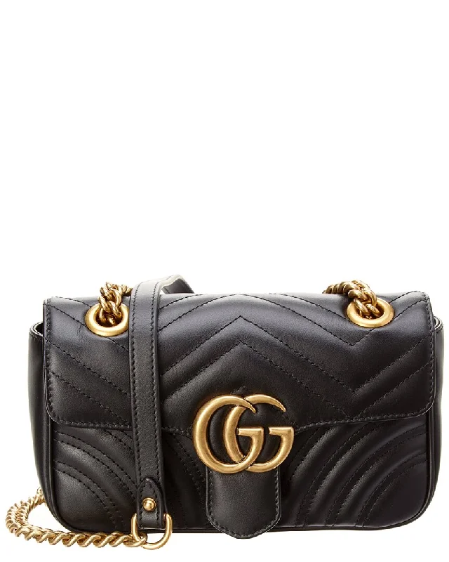 Gucci GG Marmont Mini Matelasse Leather Shoulder Bag