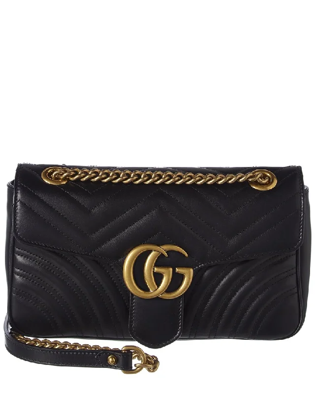 Gucci GG Marmont Small Matelasse Leather Shoulder Bag