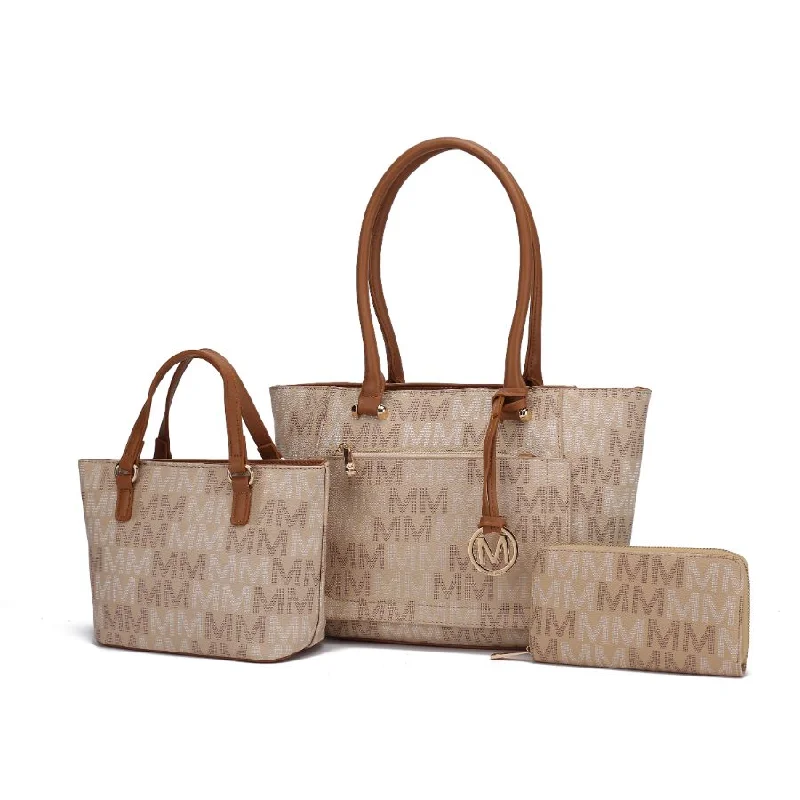 Lady II M Signature Tote & Wallet Set