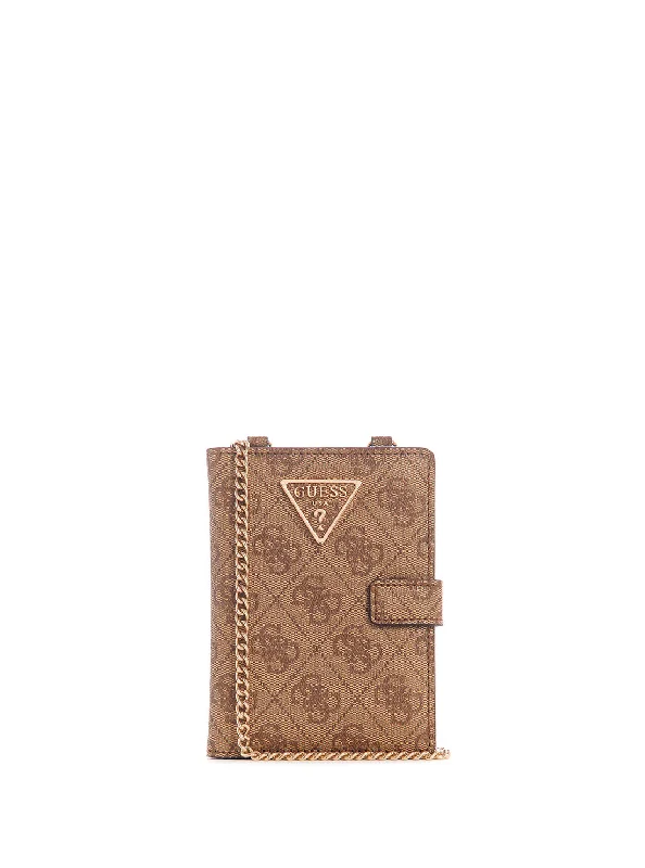 Latte Logo Laurel Passport Case