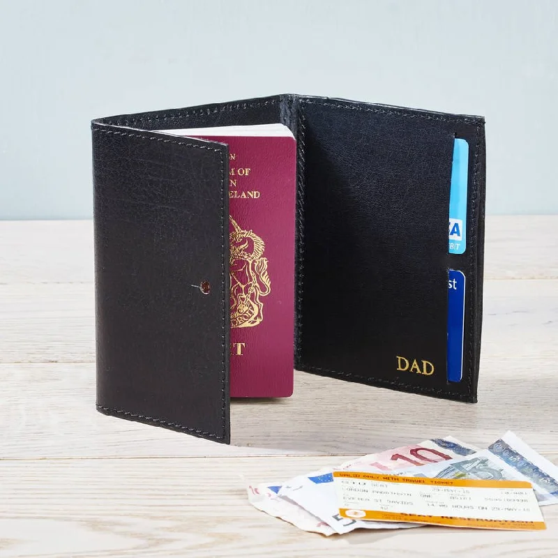 Leather Passport Holder