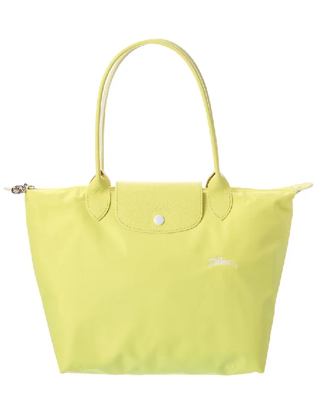 Longchamp Le Pliage Club Small Nylon Long Handle Tote