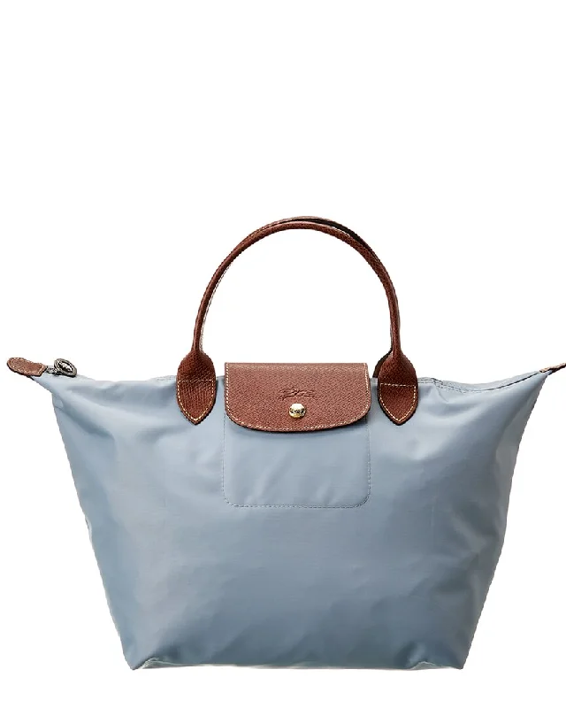 Longchamp Le Pliage Original Medium Canvas & Leather Tote