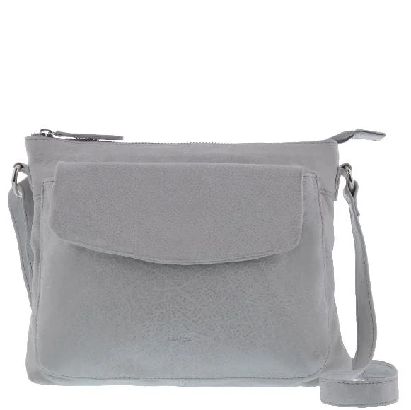 MONIQUE LEATHER AUDREY ENVELOPE STYLE CROSSBODY BAG