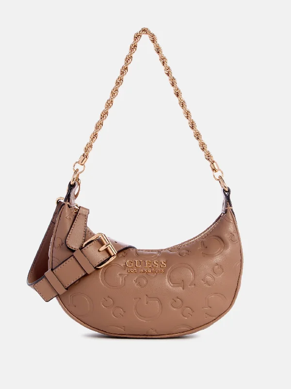 Palmillas Logo Crescent Crossbody