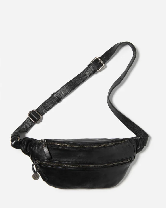 STITCH & HIDE LEATHER NEWTOWN SHOULDER CROSSBODY BAG - FREE WALLET POUCH