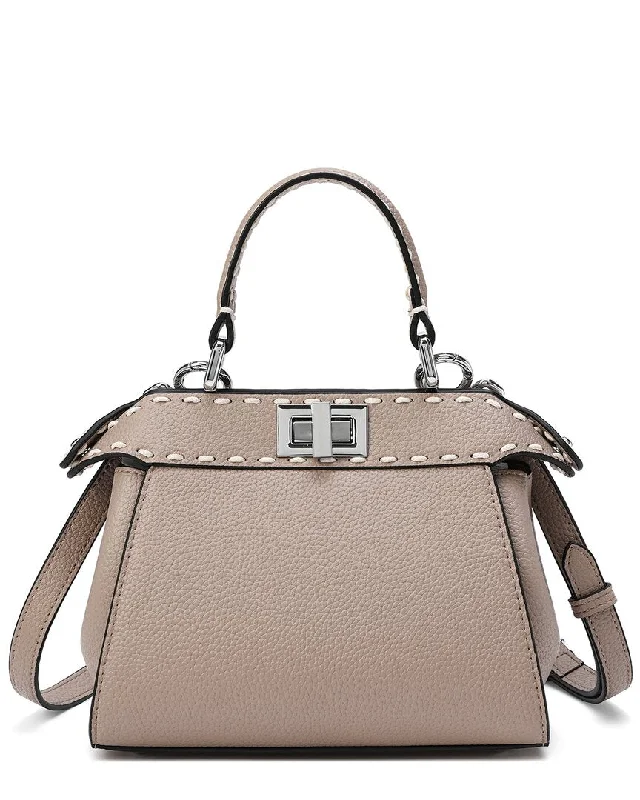 Tiffany & Fred Leather Satchel Shoulder Bag