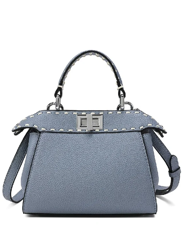 Tiffany & Fred Leather Satchel Shoulder Bag