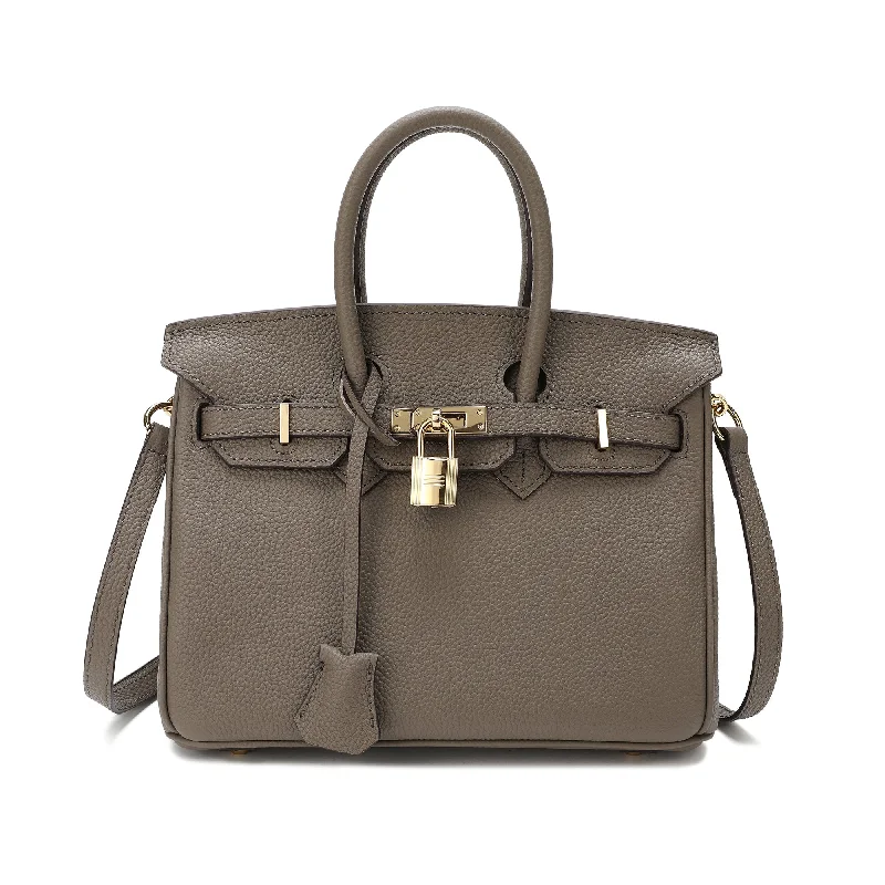 Tiffany & Fred Top-Grain Leather Shoulder Bag