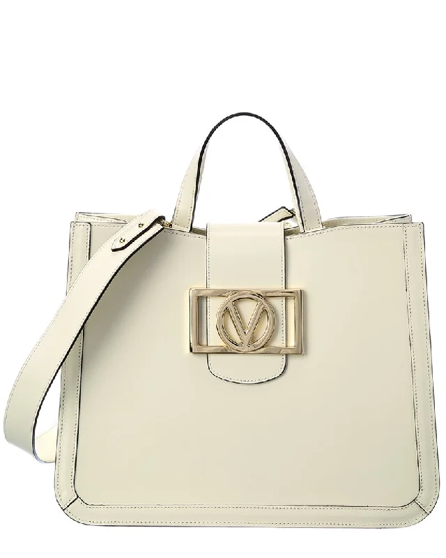 Valentino by Mario Valentino Carole Super V Leather Tote