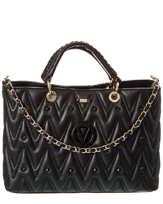 Valentino by Mario Valentino Ginger Diamond Leather Tote