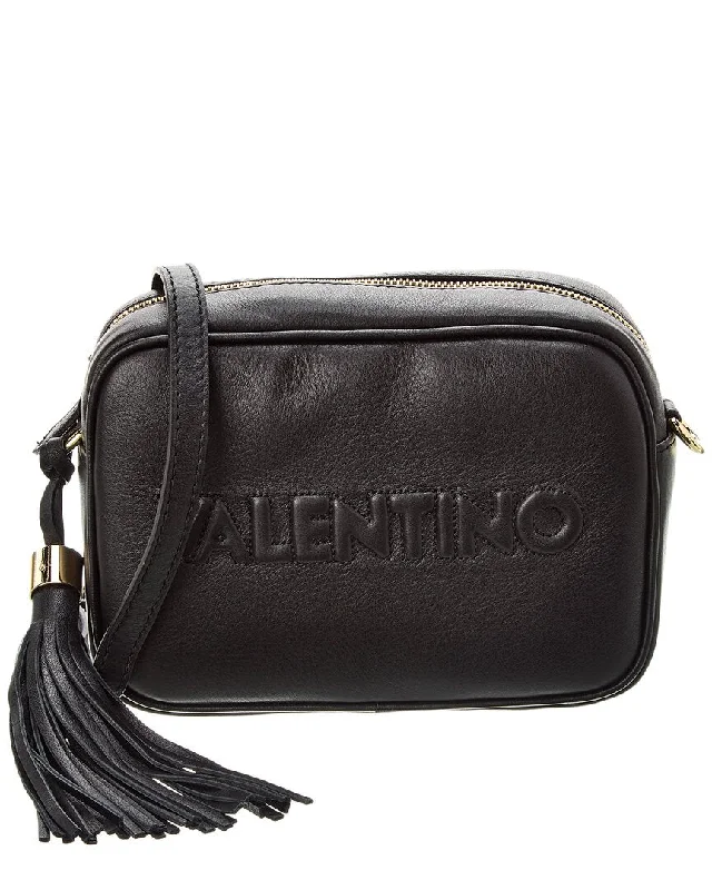 Valentino by Mario Valentino Mia Embossed Leather Crossbody