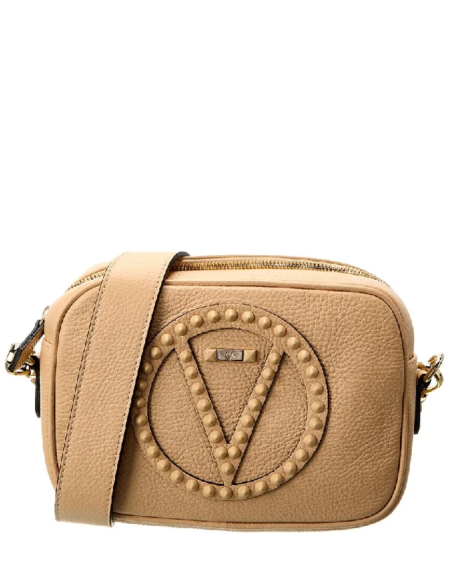 Valentino by Mario Valentino Mia Rock Leather Crossbody