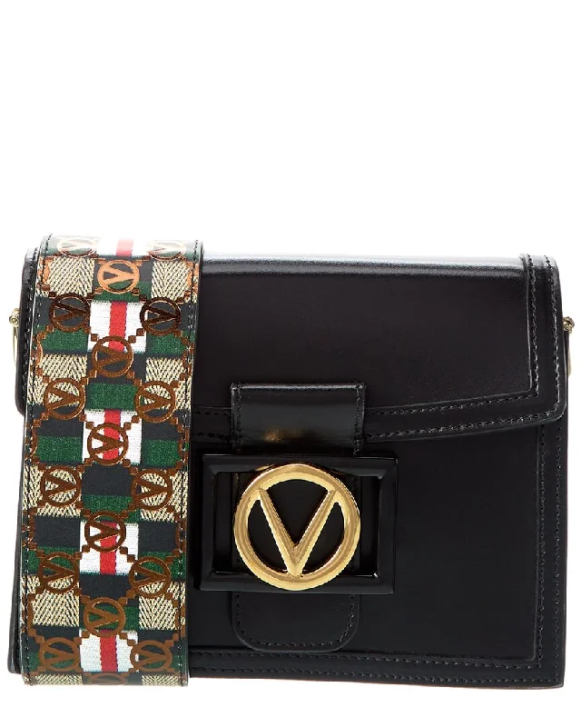 Valentino by Mario Valentino Scarlett Rope Guitar Leather Crossbody