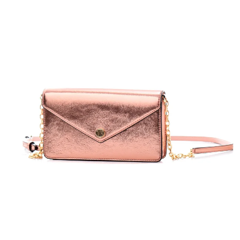 Michael Kors Chain Shoulder Crossbody Bag Primrose Pink