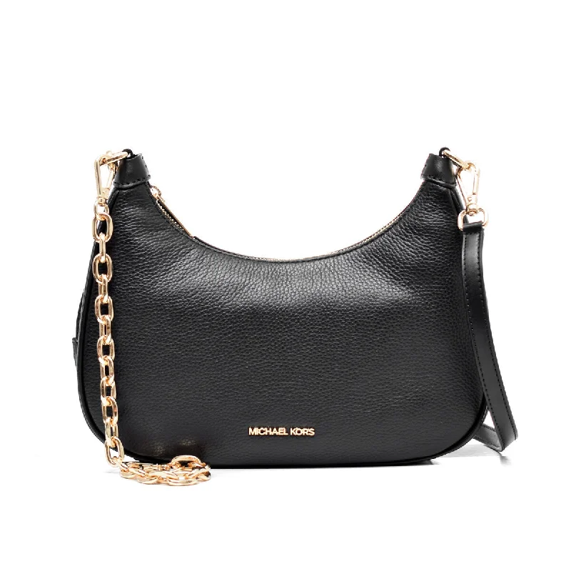 Michael Kors Cora Chain Shoulder Crossbody Bag Black