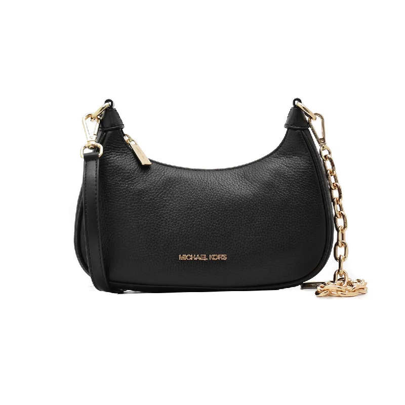 Michael Kors CORA Chain Shoulder Crossbody Bag Black